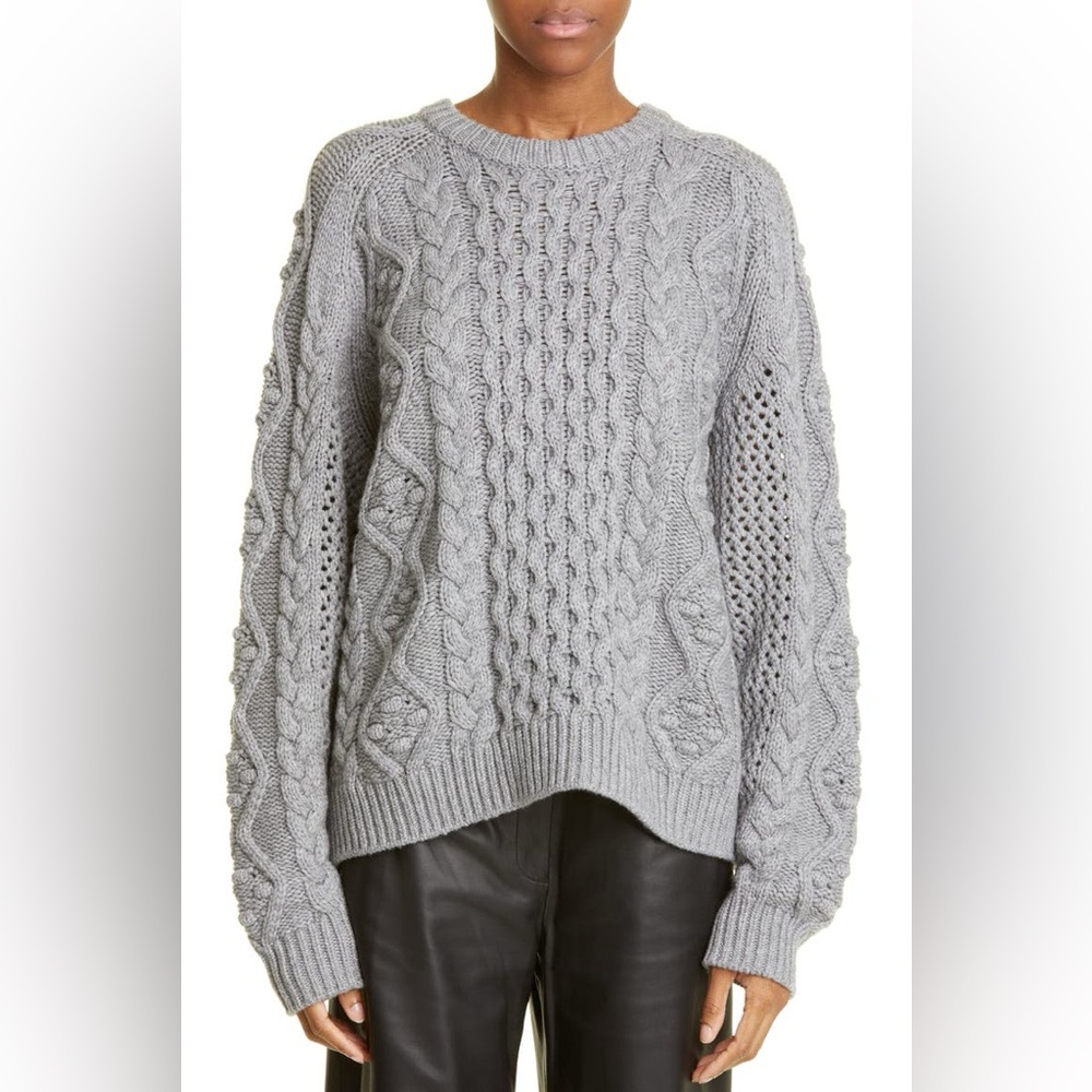 Loulou Studio Secas Wool/Cashmere Chunky Sweater